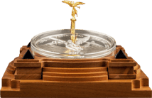 1kg Silber Mexiko Libertad 2017 Prooflike High Relief (Etui & Statue)