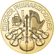1 Unze Wiener Philharmoniker Gold 2018