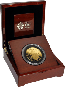 5 Unze Gold The Queen's Beasts Bulle 2018 PP (Auflage: 85 Münzen)