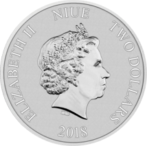 1 Unze Silber Dagobert Duck 2018 (Scrooge McDuck)