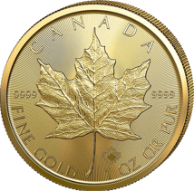 1 Unze Gold Maple Leaf (verschiedene Jahrgänge | ggf. 2. Wahl)