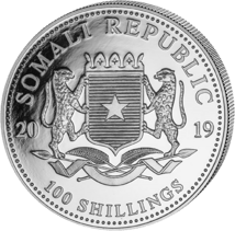 1 Unze Silber Somalia Elefant 2019
