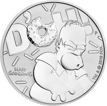 1 Unze Silber Homer Simpson 2019