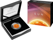 1 Unze Silber Earth and Beyond - Die Sonne 2019 (Auflage: 5000 | PP | Gewölbt | Motiv 3 von 3)