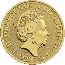 1 Unze Gold The Royal Arms 2019