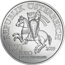 1 Unze Silber Österreich 2019 825 Jahre Münze Wien - Leopold V.