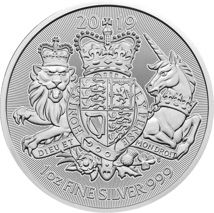 1 Unze Silber The Royal Arms 2019
