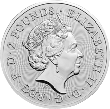 1 Unze Silber The Royal Arms 2019