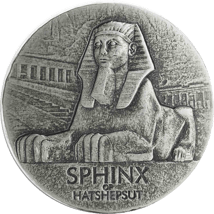 5 Unze Silber Sphinx Hatshepsut 2019 (Auflage: 20.000)