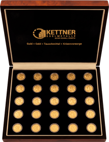 Gold Vreneli Box (25x 10CHF)
