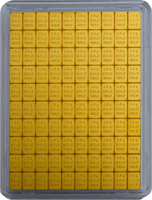 50g Gold Tafelbarren Combibarren (100 x 0,5g)