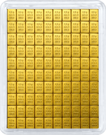 50g Gold Tafelbarren Combibarren (100 x 0,5g)
