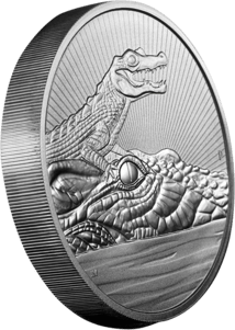 10 Unze Silber Krokodil 2019