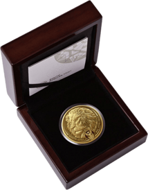 1 Unze Gold Big Five Löwe 2019 PP (Auflage: 500 | 2. Motiv | im Etui)