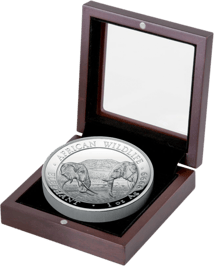 1 Unze Silber Somalia Elefant 2020 PP (High Relief | Auflage: 1.000 Stücke)