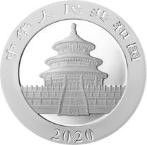 30g Silber China Panda 2020