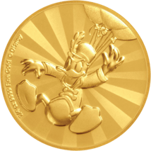 1/4 Unze Gold Donald Duck & Friends 2019 PP (Auflage: 100 | 3. Motiv)