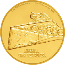 1 Unze Gold Star Wars Star Destroyer 2020 PP (Auflage: 50 | 2. Motiv)
