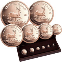Krügerrand 6 Goldmünzen Prestige Set 2020 PP (Auflage: 600)