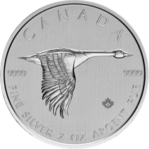2 Unze Silber Gans 2020