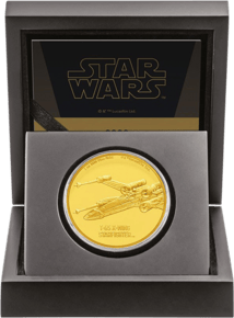 1 Ounce Gold Star Wars T-65 X-Wing Fighter 2020 Proof (Mintage: 50 | 3rd Design)
