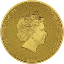 1 Unze Gold Cook Islands 2020