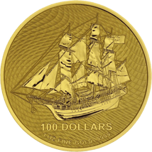 1 Unze Gold Cook Islands 2020