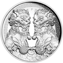 2 Unze Silber Double Pixiu 2020 PP (Auflage: 1.000 | Polierte Platte | High Relief)