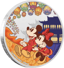 1 Unze Silber Disney Jahr der Maus Freude 2020 PP (Auflage: 3.000 | Polierte Platte)