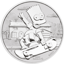 1 Unze Silber Bart Simpson 2020 (Auflage: 25.000)