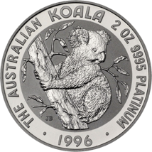 2 Unze Platin Koala
