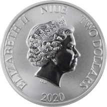 1 Unze Silber Jurassic Park 2020 (Auflage: 10.000)