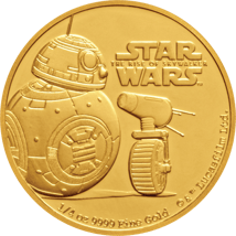 1/4 Unze Gold BB-8 & D-0 PP (Auflage: 500 | Polierte Platte)