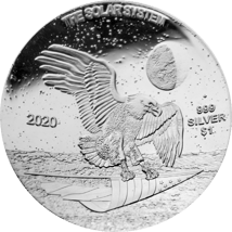 1 Unze Silber Sonnensystem Merkur 2020 (Auflage: 1.500 | gewölbt)