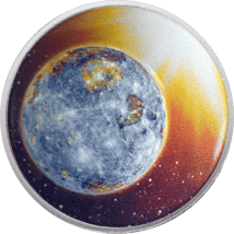 1 Unze Silber Sonnensystem Merkur 2020 (Auflage: 1.500 | gewölbt)