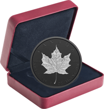 3 Unze Silber Maple Leaf 2020 (Auflage: 2.000 | Rhodium veredelt | Incuse)