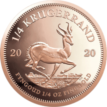 Krügerrand 4 Münzen Fractional Set 2020 PP (Auflage: 100)