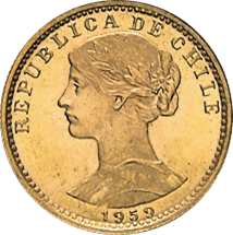 20 Chilenische Peso Gold
