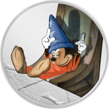 1 Unze Silber Disney 80 Jahre Fantasia 2020 PP (Auflage:1.940 | Polierte Platte | 1. Motiv)