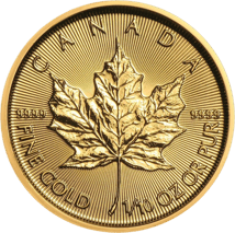1/10 Unze Gold Maple Leaf 2021