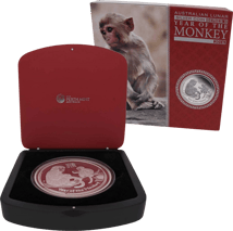 1kg Silver Coin Lunar II Monkey 2016 Proof (Mintage: 500 | Proof)