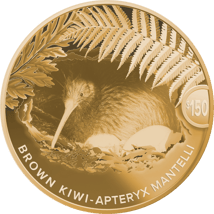 5 Unze Gold Kiwi 2021 PP (Auflage: 30 | Polierte Platte)