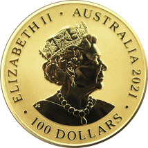 1 Unze Gold Weißer Hai 2021 (Auflage: 250)