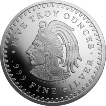 5 Unze Silber Aztekenkalender