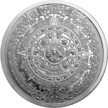 5 Unze Silber Aztekenkalender