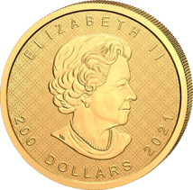 2 Unze Gold Maple Leaf 2021 (Auflage: 175 | Reverse Proof)