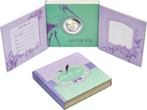 1/2 oz Silver Congratulations on the Birth 2021 Proof (Polished Plate | coloured)