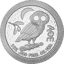 1 Unze Silbermünze Niue Athener Eule 2020