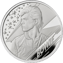 1/2 Unze Silber David Bowie 2020 PP (Auflage: 12.500 | Polierte Platte)