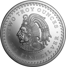 2 Unze Silber Aztekenkalender